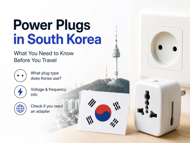 South Korea power plugs and travel adapter guide thumbnail