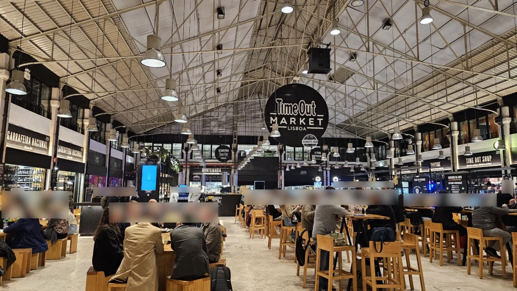 a picture of Time out Market in Lisbon