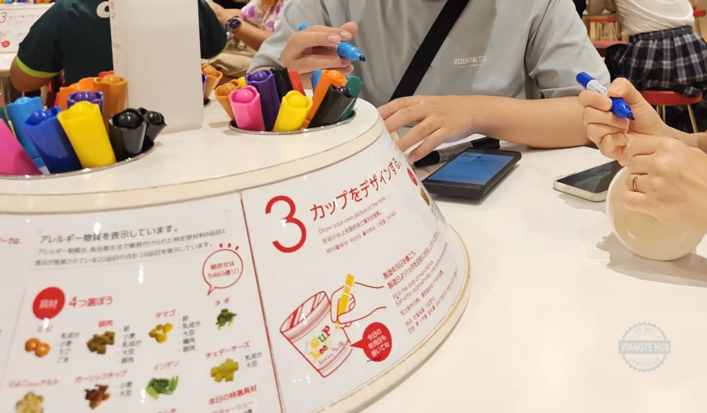 Decorating My Cup Noodles Cup